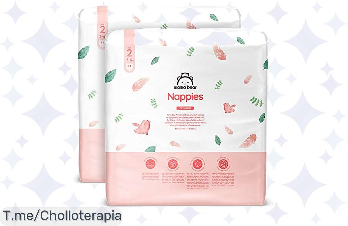 Chollo irresistible: ¡168 pañales premium Mama Bear a precio de locura!