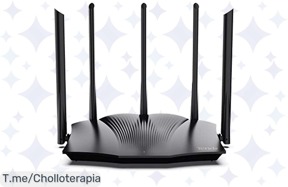 Conéctate al futuro con el Tenda RX12 Pro, el ofertón de Router WiFi 6 AX3000: cobertura total y velocidad brutal, solo por tiempo limitado. ¡No dejes pasar esta ganga!