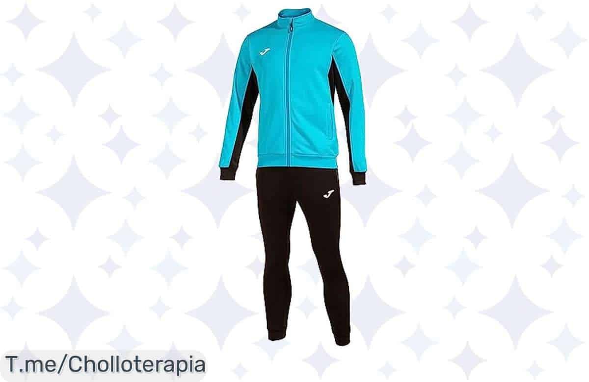 Conquista el campo con el chándal Joma Derby, fluidez y estilo nunca visto a un precio loco. ¡Aprovecha esta oferta limitada y compra ya el tuyo!