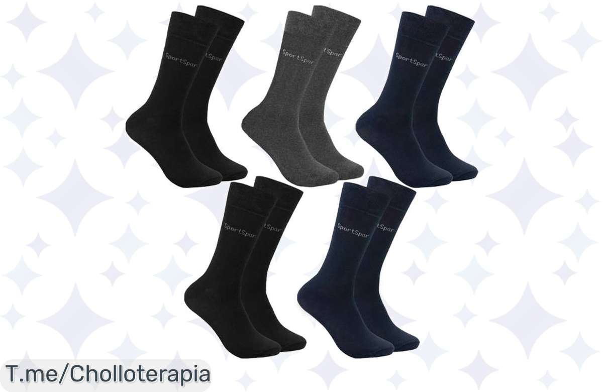 Consigue 5 pares de SparSocken a un precio loco y disfruta de la comodidad que tus pies merecen. ¡Oferta nunca vista, actúa ya antes de que se agoten!