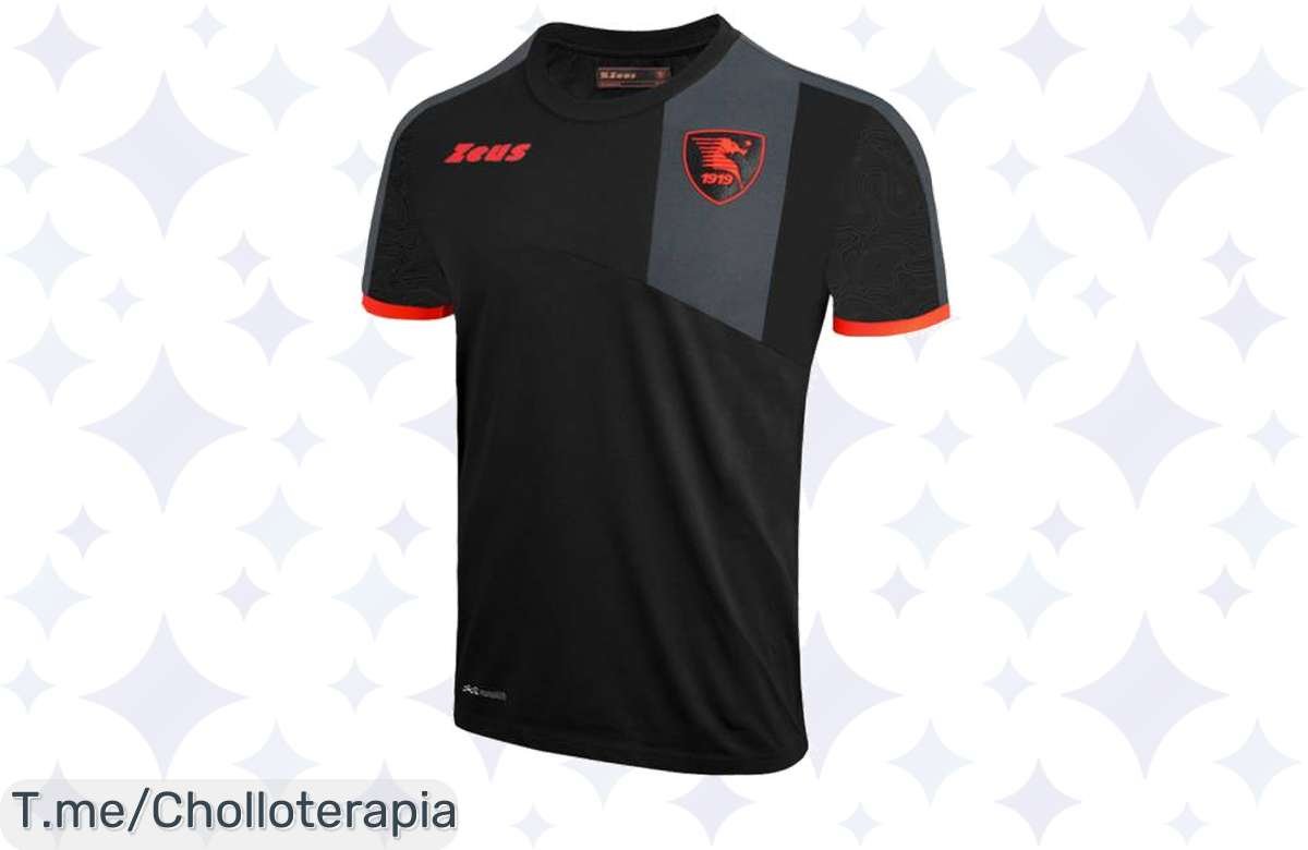 Consigue La Camiseta De Entrenamiento Negro De US Salernitana 1919 A Un Precio Locísimo, Un Ofertón Único Que No Puedes Dejar Pasar; ¡Hazte Con La Tuya Ya Antes De Que Se Agoten!