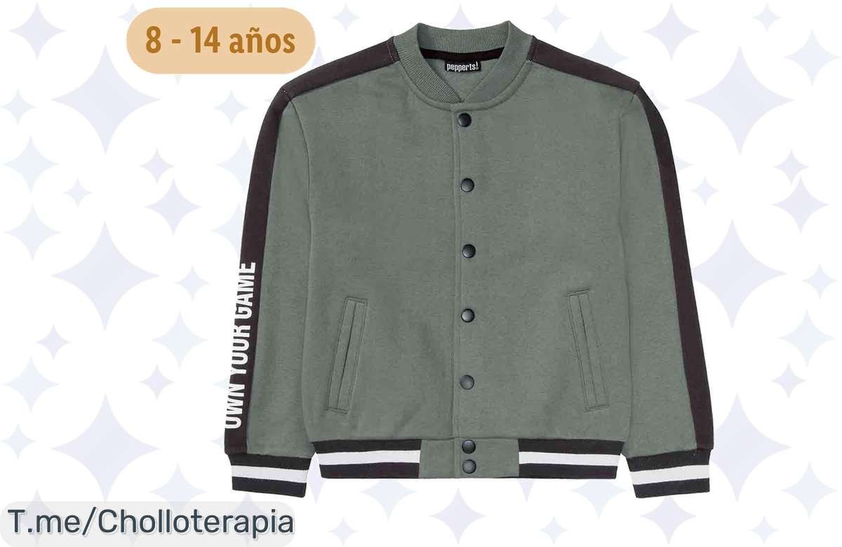 Consigue Ya La Chaqueta College Más Cool Del Momento A Un Precio Loco, Comfort Y Estilo Juntos, ¡No Dejes Escapar Este Ofertón Limitado!