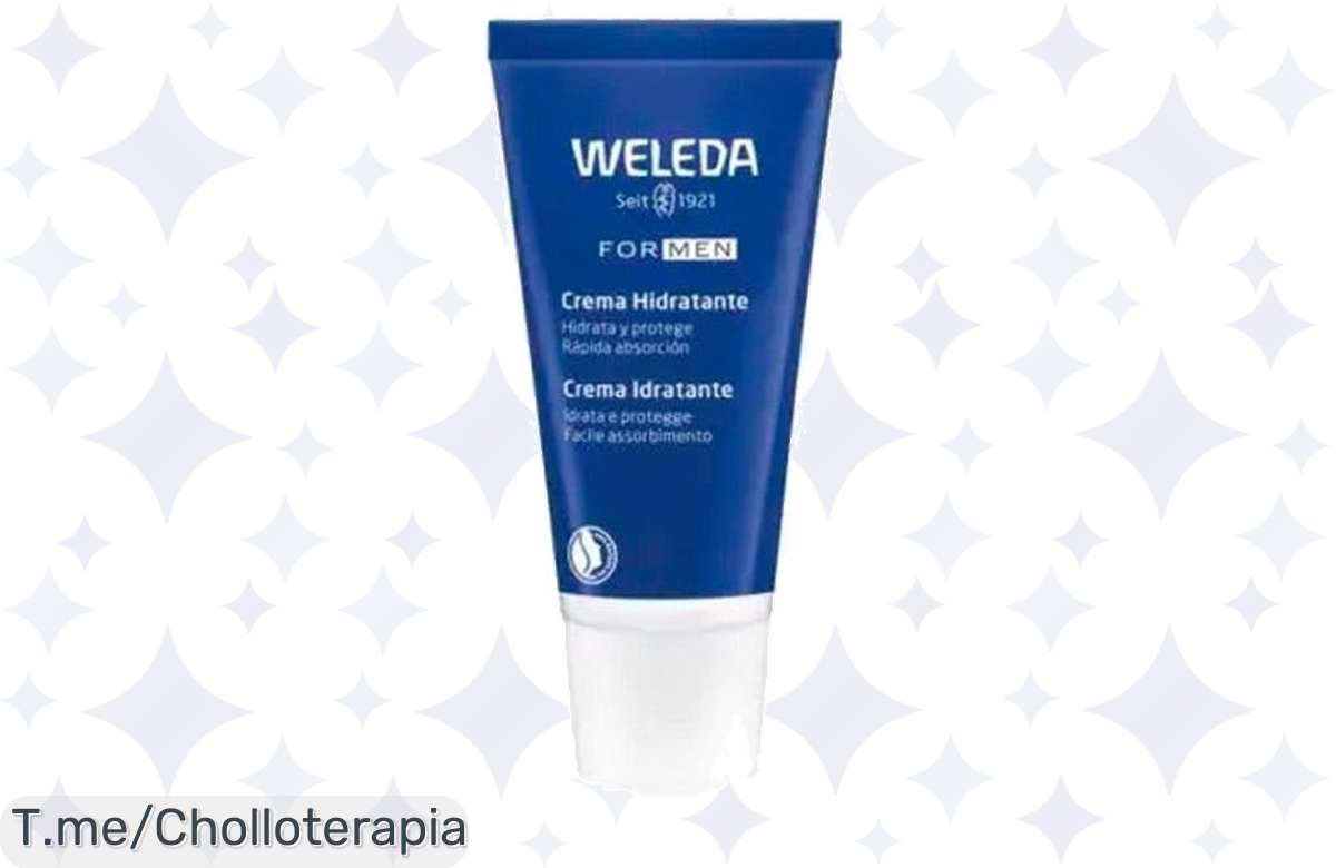 Consigue la Hidratación Perfecta para Hombre con Weleda: Super Chollo en Crema Hidratante que Transforma la Sequedad en Suavidad. ¡Aprovecha este Ofertón Limitado Ahora!