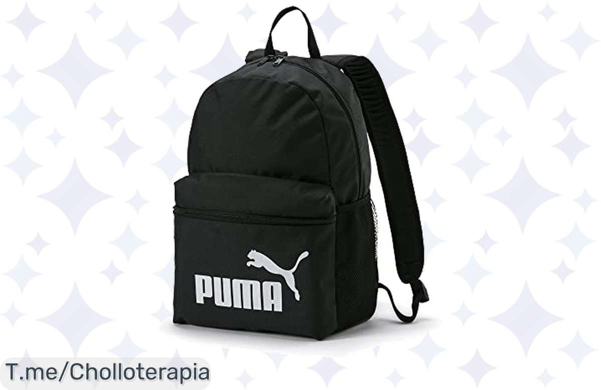 Consigue tu nueva PUMA Phase: comodidad total, diseño top y espacio de sobra ¡No la dejes escapar!