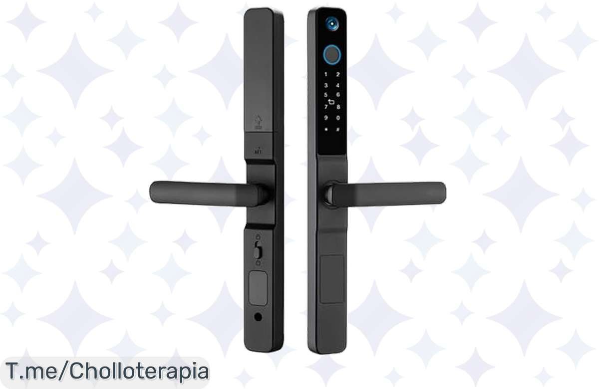 Corre que vuela: Cerradura biométrica con 10% de descuento, ¡solo por tiempo limitado!