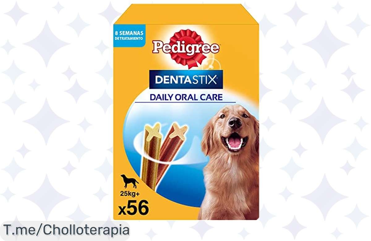 Dentastix a precio de risa: Cuida los dientes de tu perro y dale aliento fresco. ¡Corre a por los tuyos!