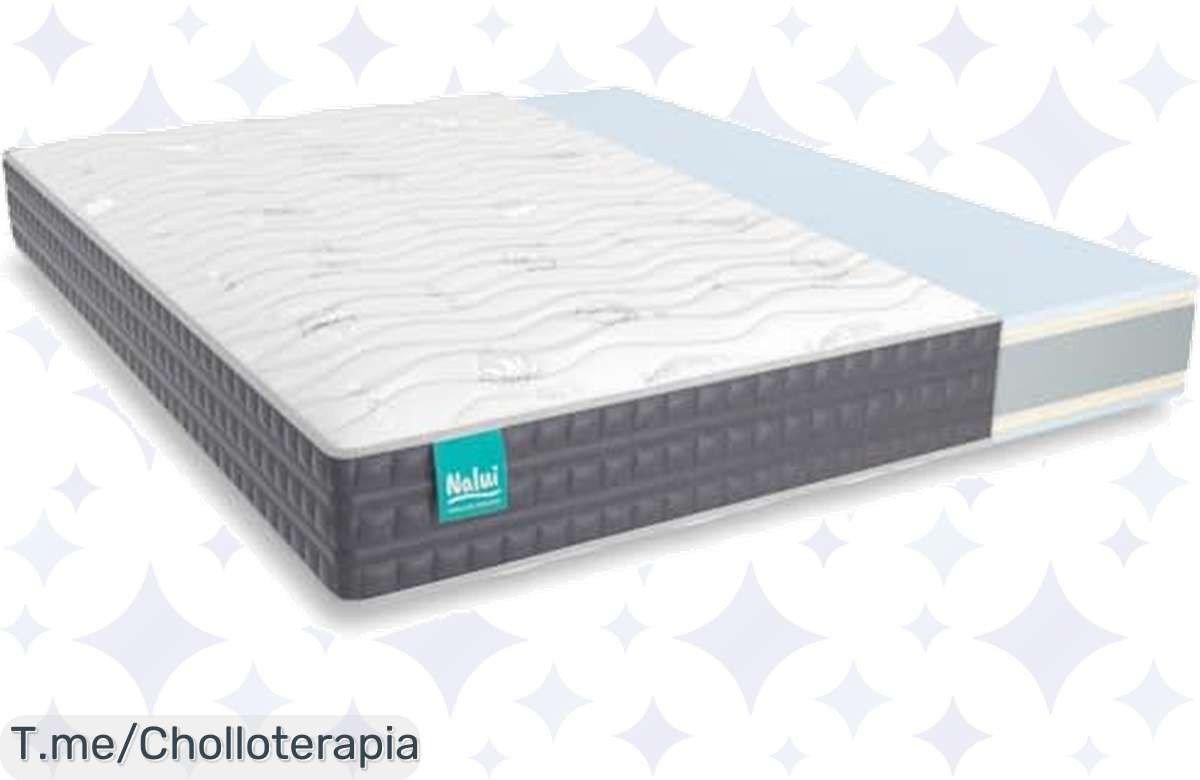 Descanso de lujo a precio loco: colchón viscoelástico Aloe Vera Mulhacén, comodidad excepcional y transpirabilidad total. ¡Aprovecha este chollazo antes de que se acabe!