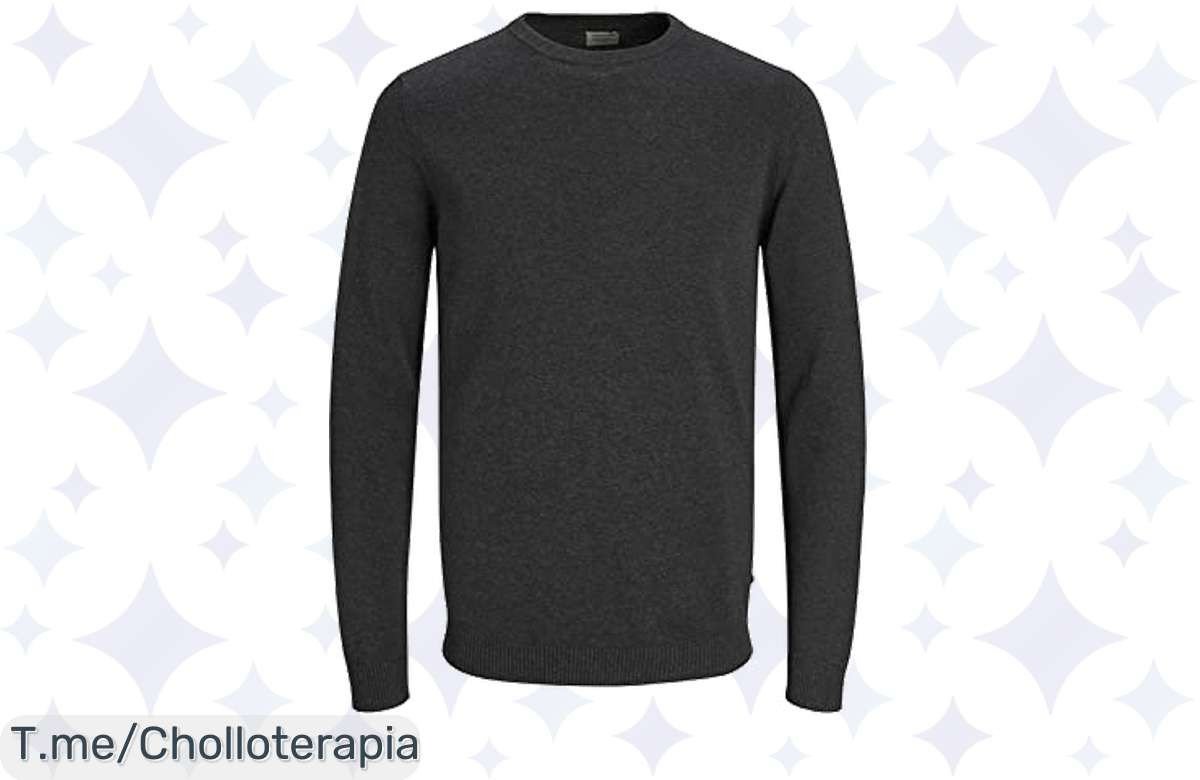 Descubre el Suéter Jack & Jones en Dark Gris Melange, comodidad insuperable a precio loco, ideal para brillar en cualquier ocasión. ¡Aprovecha esta oferta única ya!