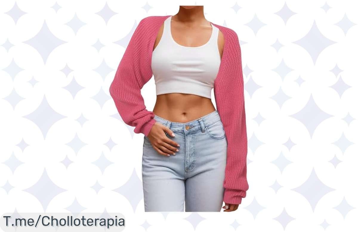 Descubre el cardigan elegante que hará que todas te miren, ahora a un precio loco con un descuento brutal. ¡No dejes pasar esta oferta única, actúa ya!