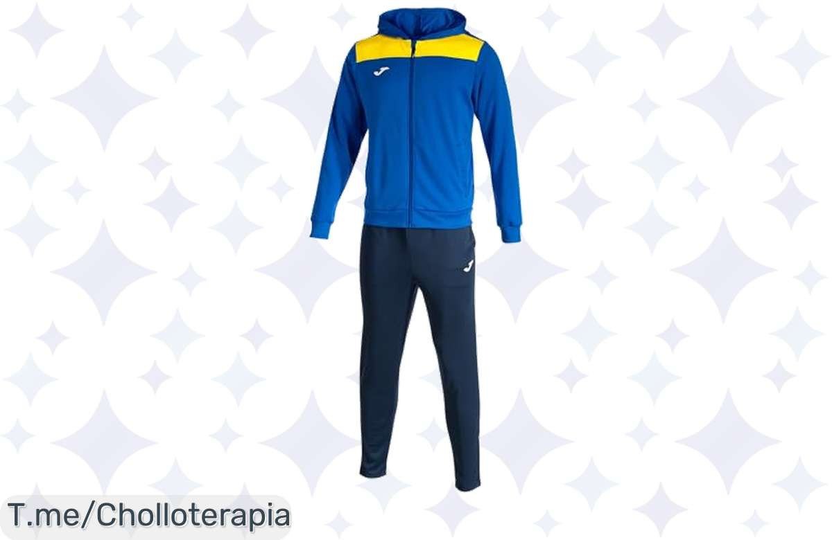 Descubre el chándal Joma Phoenix II a un precio loco: comodidad y estilo en un solo lugar. ¡No dejes pasar este ofertón, queda poco stock, hazlo tuyo ya!