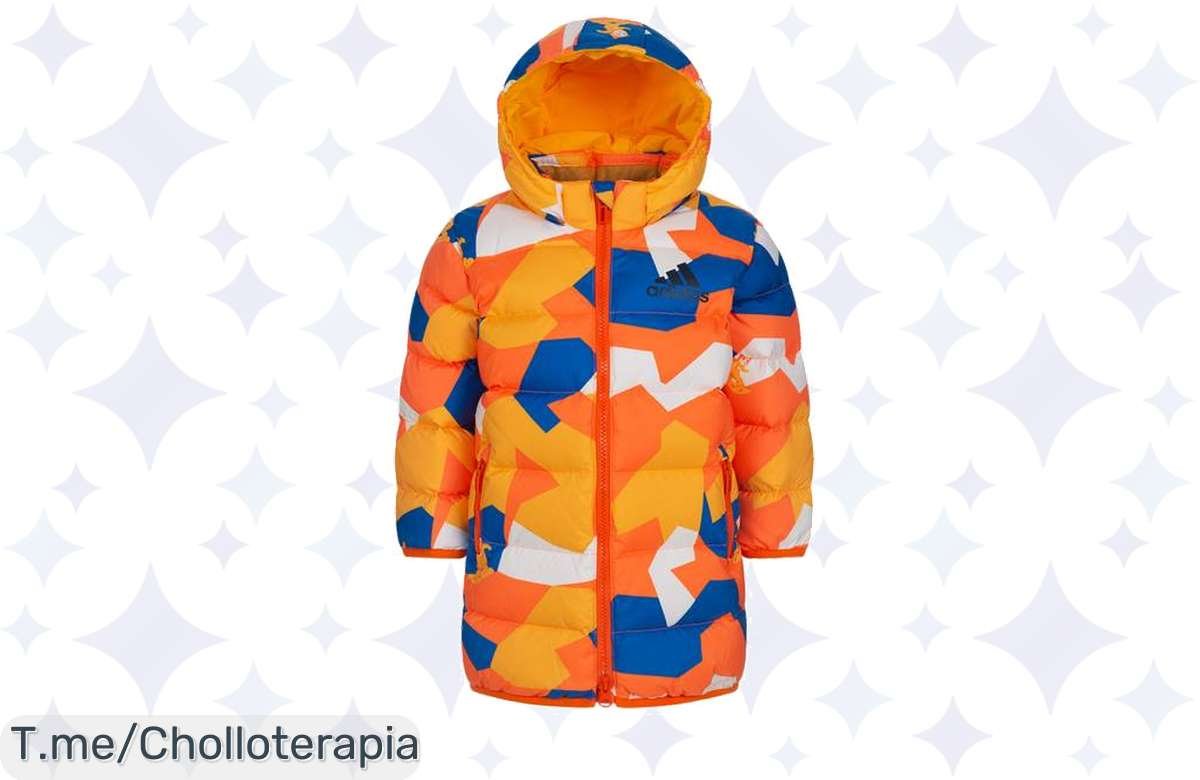 Descubre el chollazo del año: adidas AOP Down Bebé, el chaquetón de plumón que mantendrá a tu pequeño caliente y a la moda. ¡Compra ya y no dejes pasar este ofertón limitado!