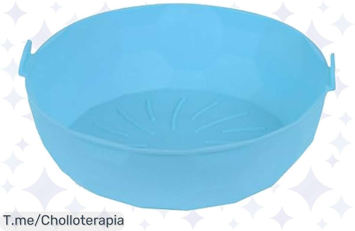 Descubre el chollazo del año: base de silicona para freidora de aire, reutilizable y ecológica. ¡Cocina sin desorden y aprovecha esta oferta única antes de que se agote!