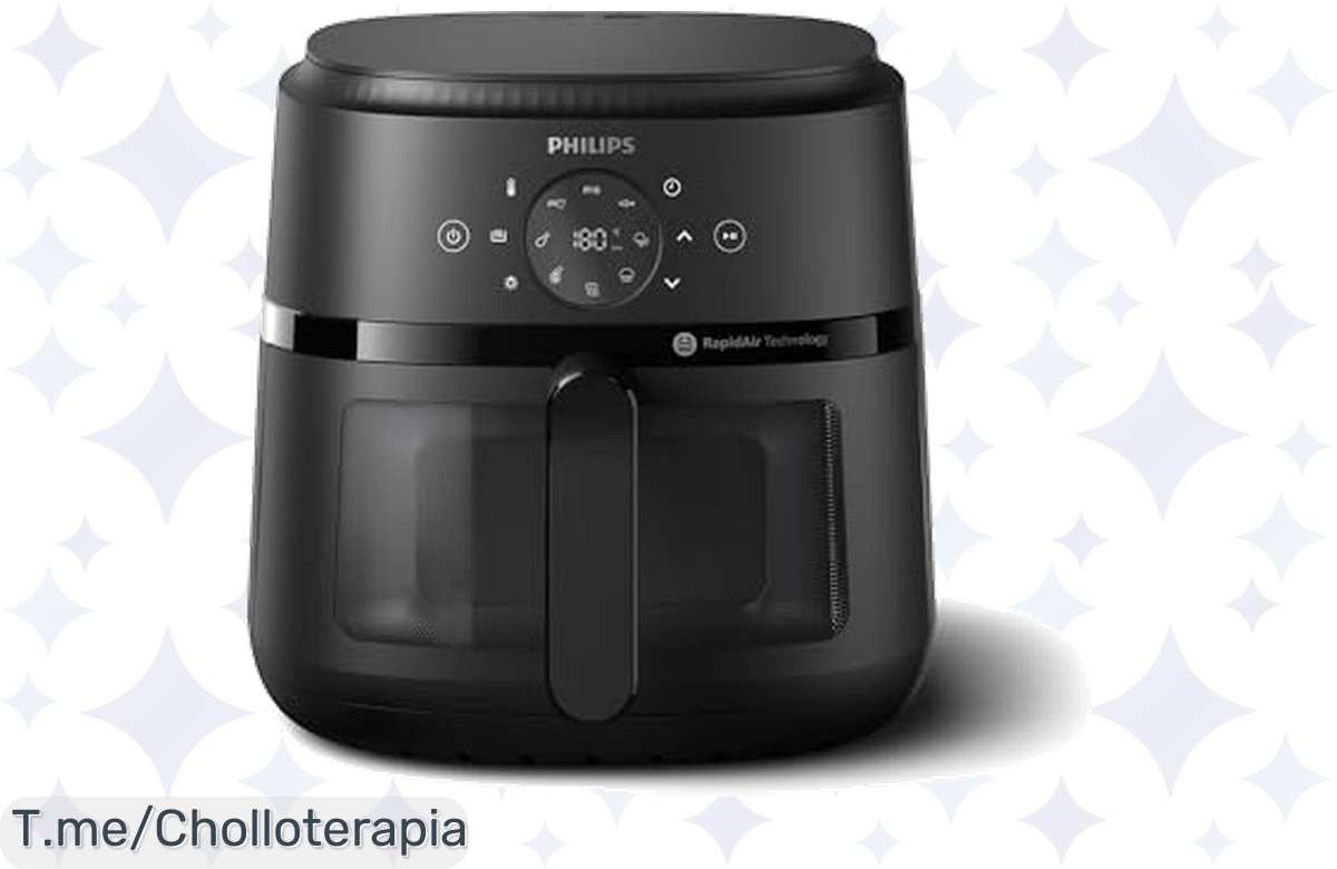 Descubre el chollazo del año con Philips Airfryer 2000: cocina saludable y deliciosa con un 90% menos de grasa. No pierdas esta oferta única, ¡compra ya antes de que se agote!