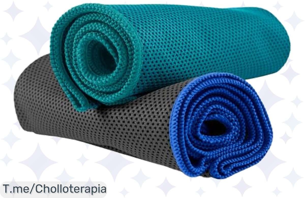 Descubre el chollo: Pack de 2 toallas de enfriamiento de microfibra a precio loco, perfectas para tus entrenos. Consigue este ofertón antes de que se agoten. ¡Compra ahora!