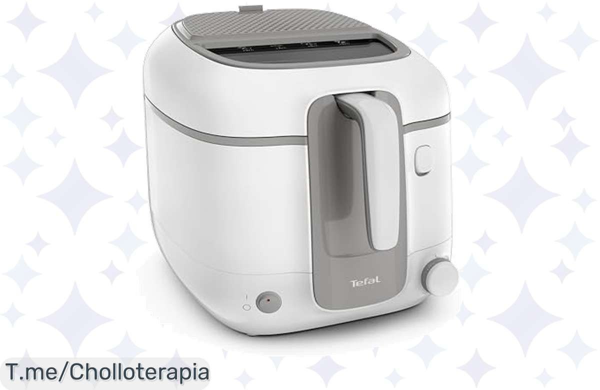 Descubre el chollo de la freidora Tefal Super Uno Access: gran capacidad, cocina sin olores y limpieza effortless. ¡Aprovecha este ofertón y transforma tus comidas hoy mismo!