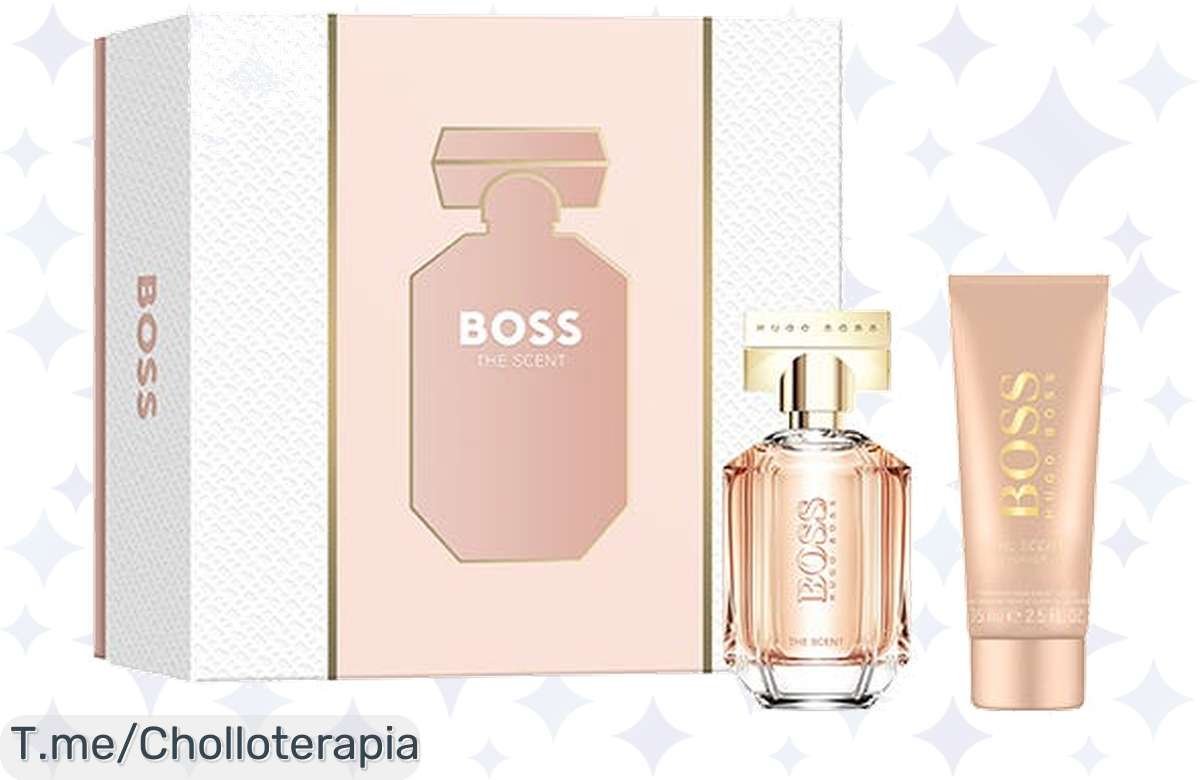 Descubre el chollo del año con el Eau de Parfum The Scent For Her de Hugo Boss en estuche elegante; aroma cautivador para ser irresistible. ¡Compra ya y no te lo pierdas!