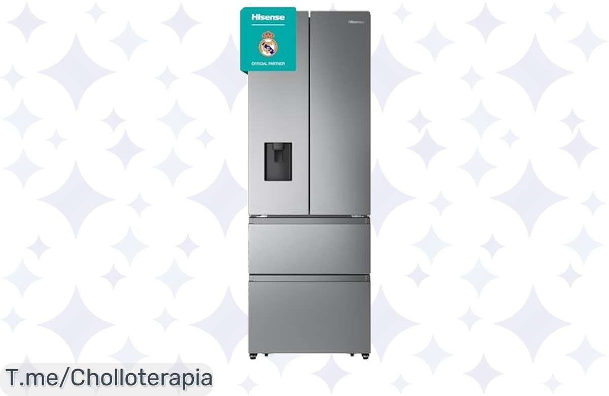 Descubre el frigorífico Hisense RF632N4WIE con dispensador y No Frost, ¡un ofertón que no puedes dejar escapar! Mantén tus alimentos frescos con un precio loco y limitado, actúa ya.
