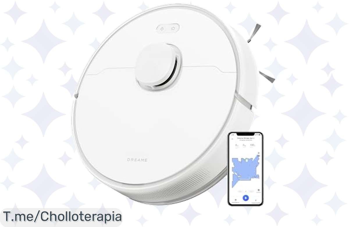 Descubre el ofertón del año: Dreame D9 MAX Gen 2, el robot aspirador con succión de 6000Pa y contenedor gigante. No dejes escapar este super chollo, ¡stock limitado!