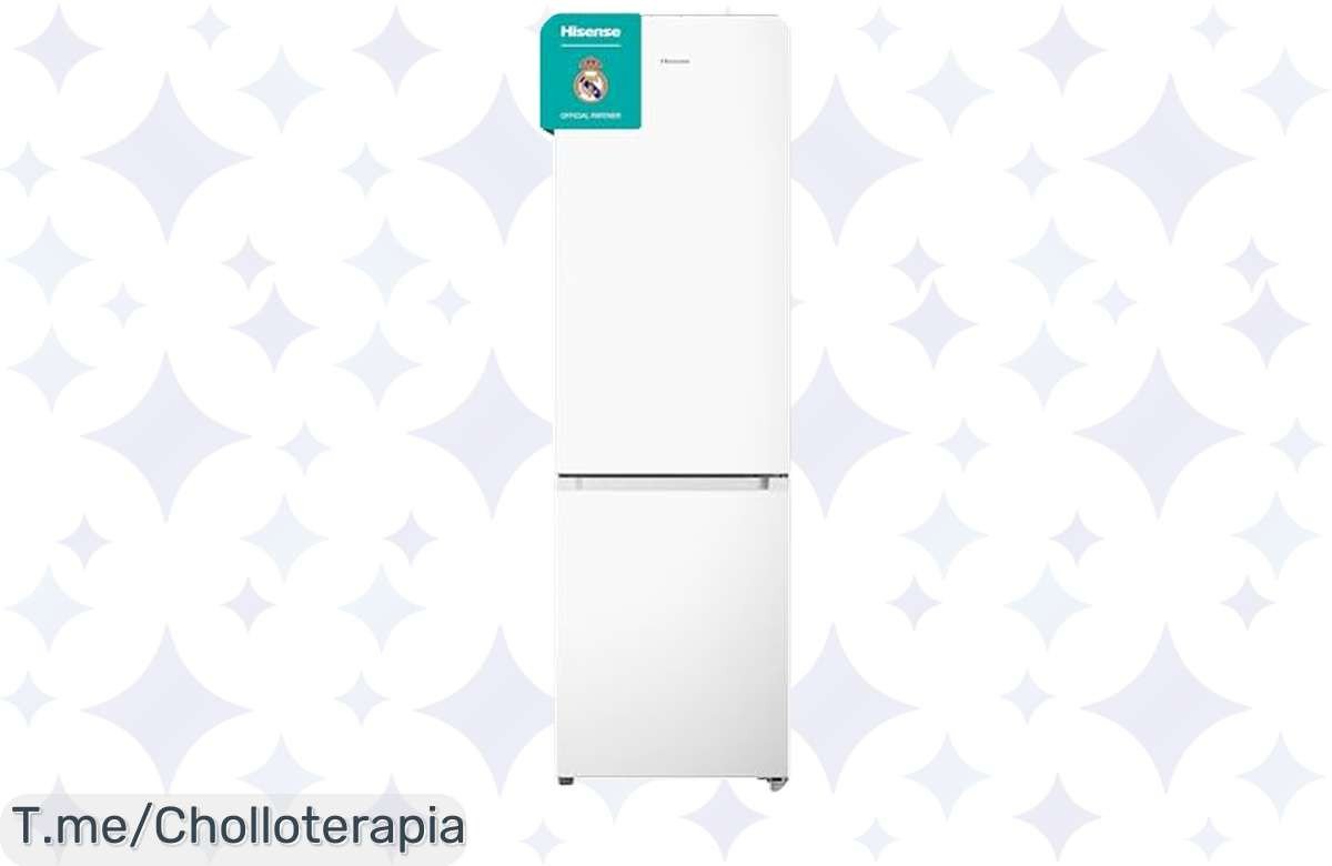 Descubre el ofertón del frigorífico Hisense RB343D4CWE: ahorro de espacio y luz LED en tu cocina. Solo por tiempo limitado, ¡compra ahora y transforma tu hogar!