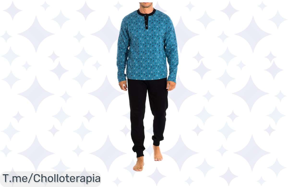 Descubre el pijama KL30175 de Kisses and Love a un precio loco, ideal para tus noches frescas. Aprovecha este ofertón y transforma tus noches en confort. ¡Compra ya!