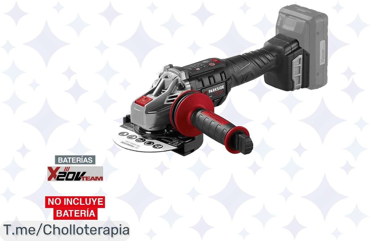 Descubre el potencial ilimitado de la amoladora angular recargable 20 V: potencia excepcional y facilidad total para transformar tu bricolaje, ¡consigue la tuya antes de que se agote!