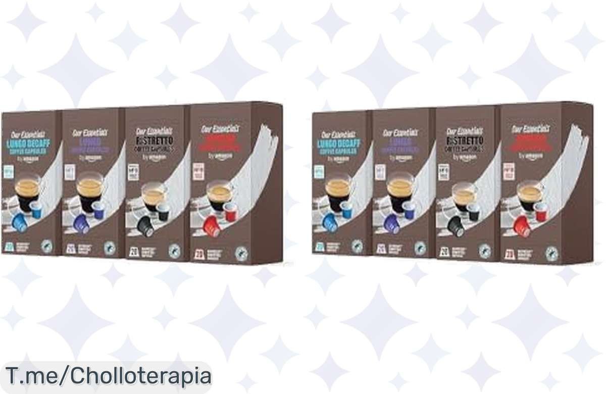 Descubre el súper chollo de 80 cápsulas de café irresistibles y frescas, apoyando a agricultores. ¡No dejes pasar este ofertón y compra ahora antes de que se agoten!