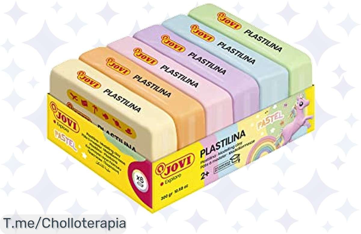 Descubre el super chollo de plastilina no tóxica: 300 gramos de pura creatividad en colores pastel. Oferta limitada, ¡haz que su imaginación vuele antes de que se agote!