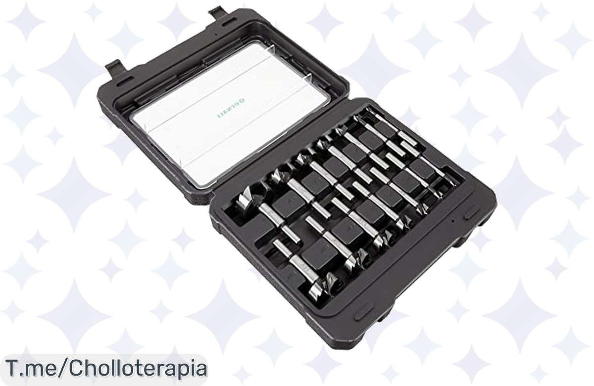 Descubre el super chollo del juego de puntas Denali de 14 piezas, con maletín de transporte, ¡mejora tus proyectos en madera! Oferta limitada, ¡compra ahora y transforma tu habilidad!