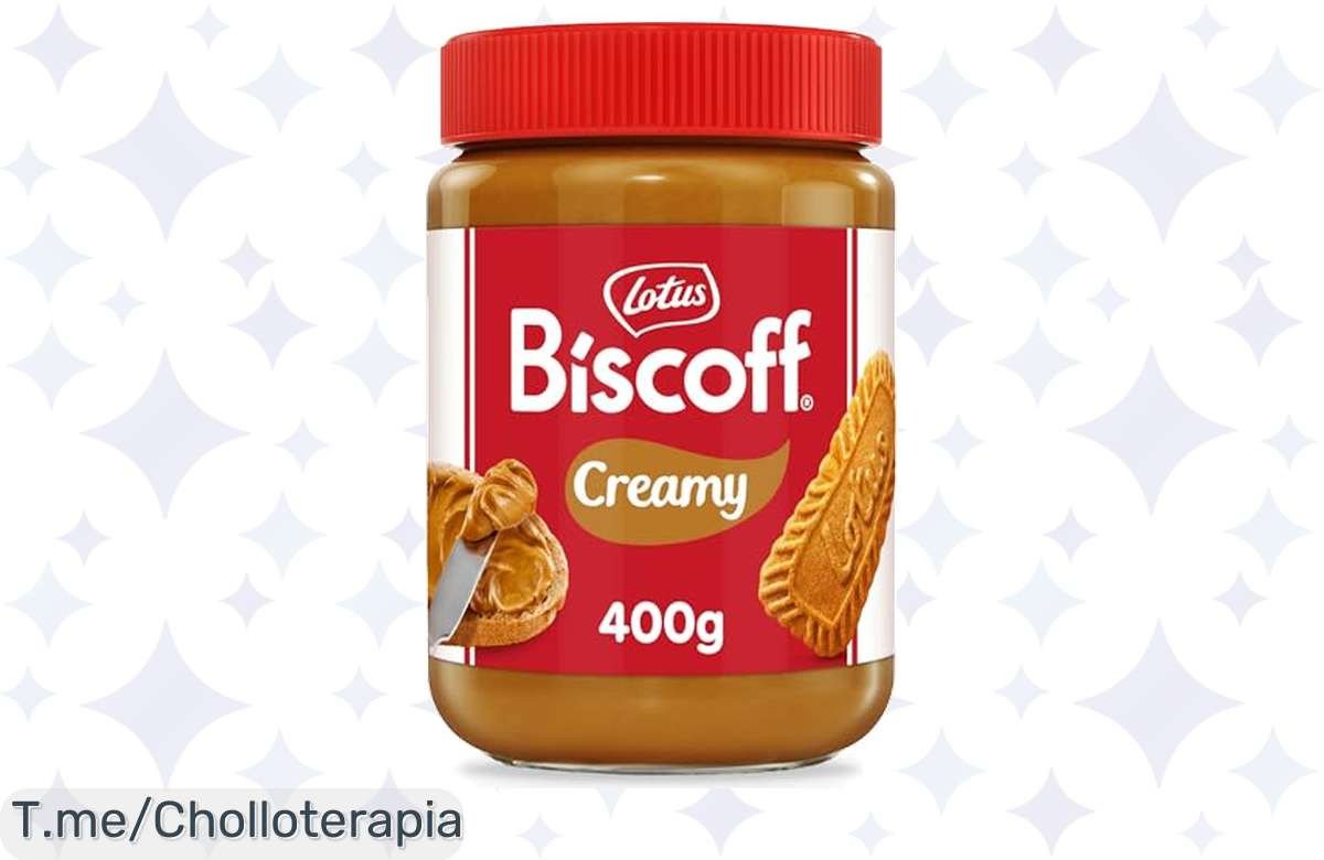 Descubre el super chollo del momento: crema Lotus Biscoff vegana, sabor caramelizado único que transforma tus aperitivos. ¡Actúa ya antes de que se agote este ofertón!