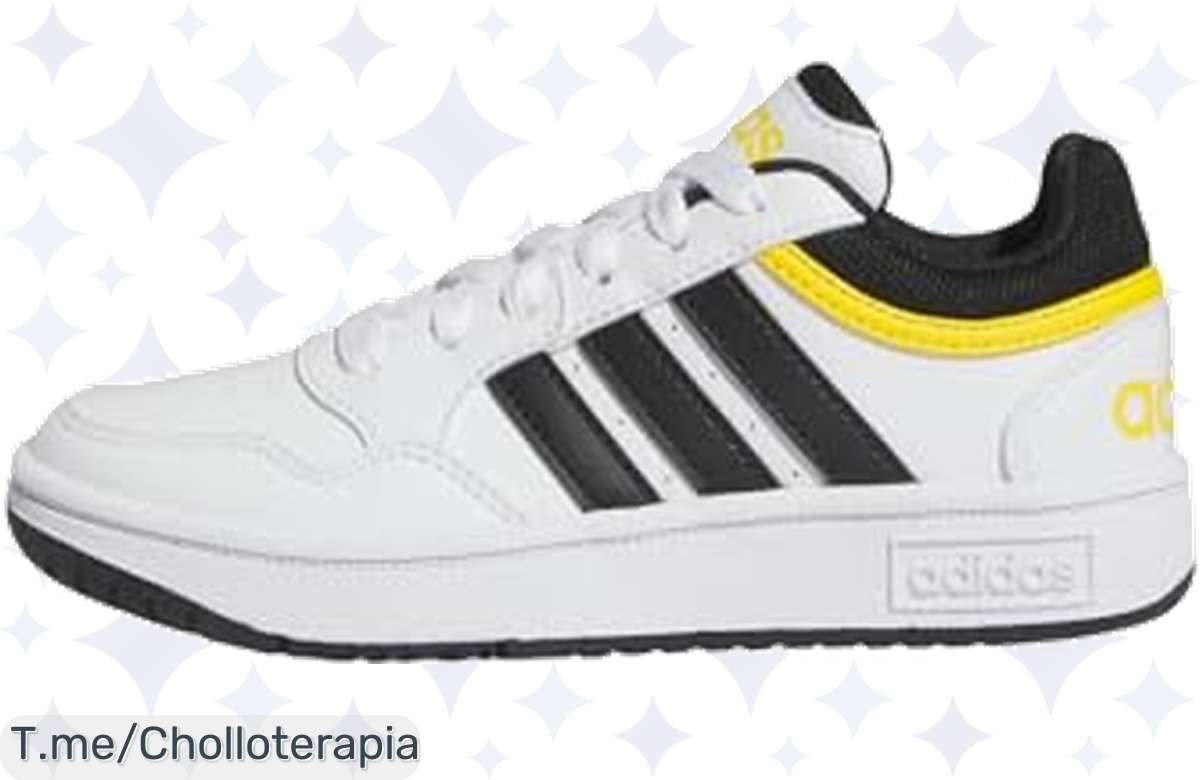 Descubre el super chollo en calzado infantil: las adidas Hoops Shoes combinan estilo y confort como nunca antes. ¡No dejes escapar este ofertón limitado y compra ya!