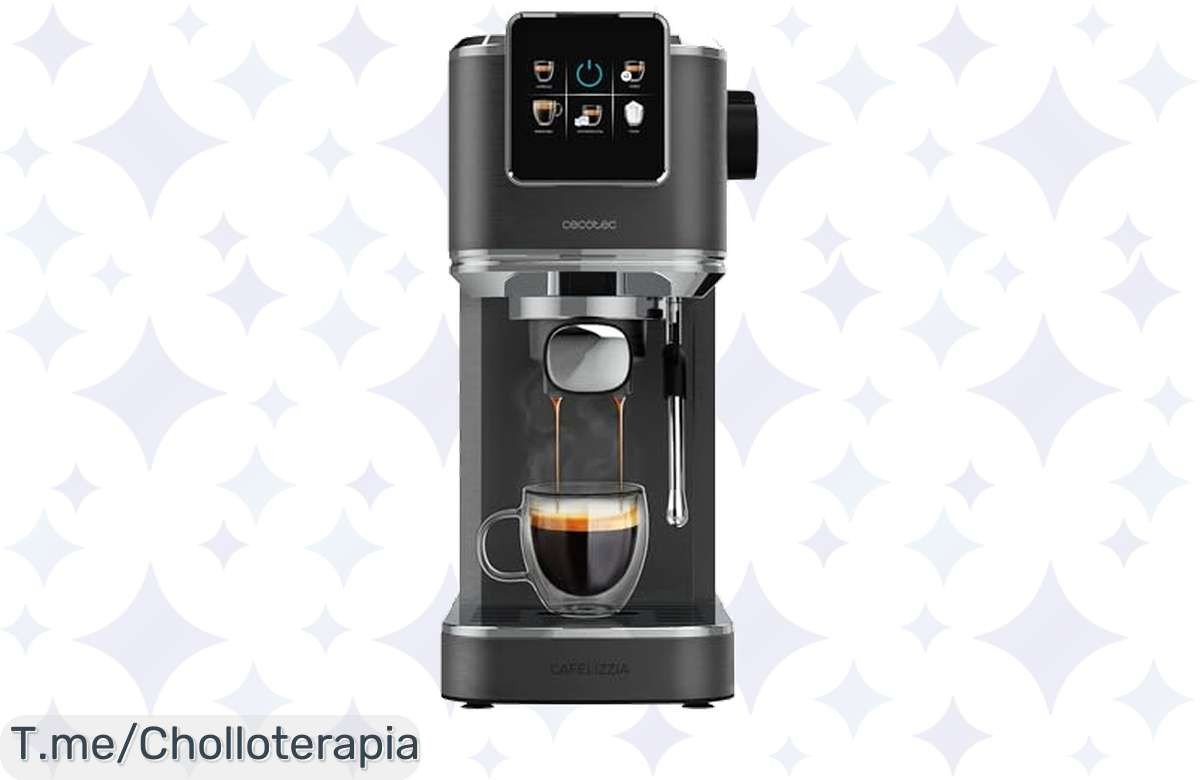 Descubre la Cecotec Cafetera Cafelizzia ColdBrew y transforma tu hogar en una auténtica cafetería con café en frío y espumita deliciosa. ¡Aprovecha el super chollo antes de que se agote!
