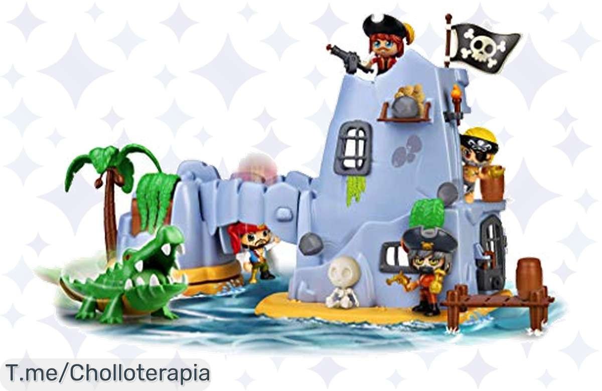 Descubre la Isla Pirata del Capitán Caimán: Aventuras Épicas para tus Pequeños a un Precio Loco. Oferta Limitada que No Puedes Dejar Pasar ¡Compra Ya y Hazlos Soñar!