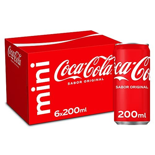 Descubre la Rebajita de minilatas de Coca Cola Original a un precio loco: refresca tus momentos con esta oferta única y limitada. ¡Compra ya y no te quedes sin la tuya!