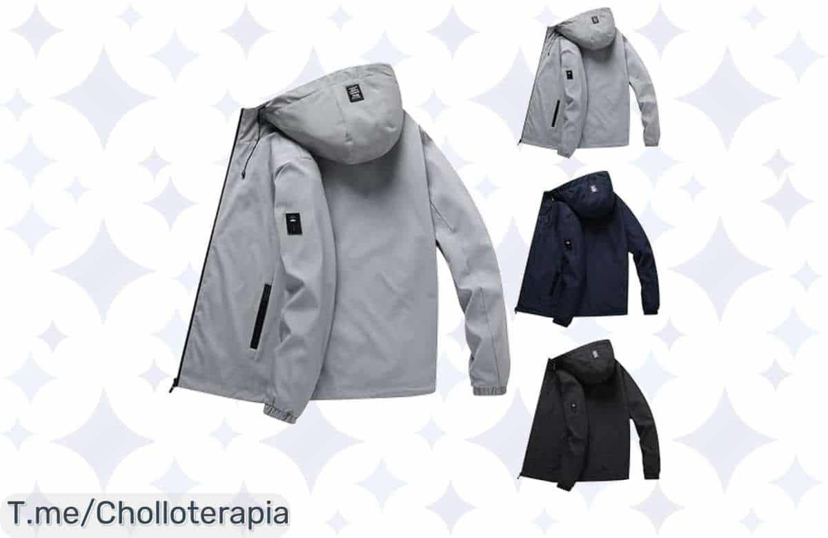 Descubre la chaqueta de invierno perfecta: ligera, impermeable y resistente al viento, ¡por un precio loco! No dejes pasar este super chollo, compra ya antes de que se agote.
