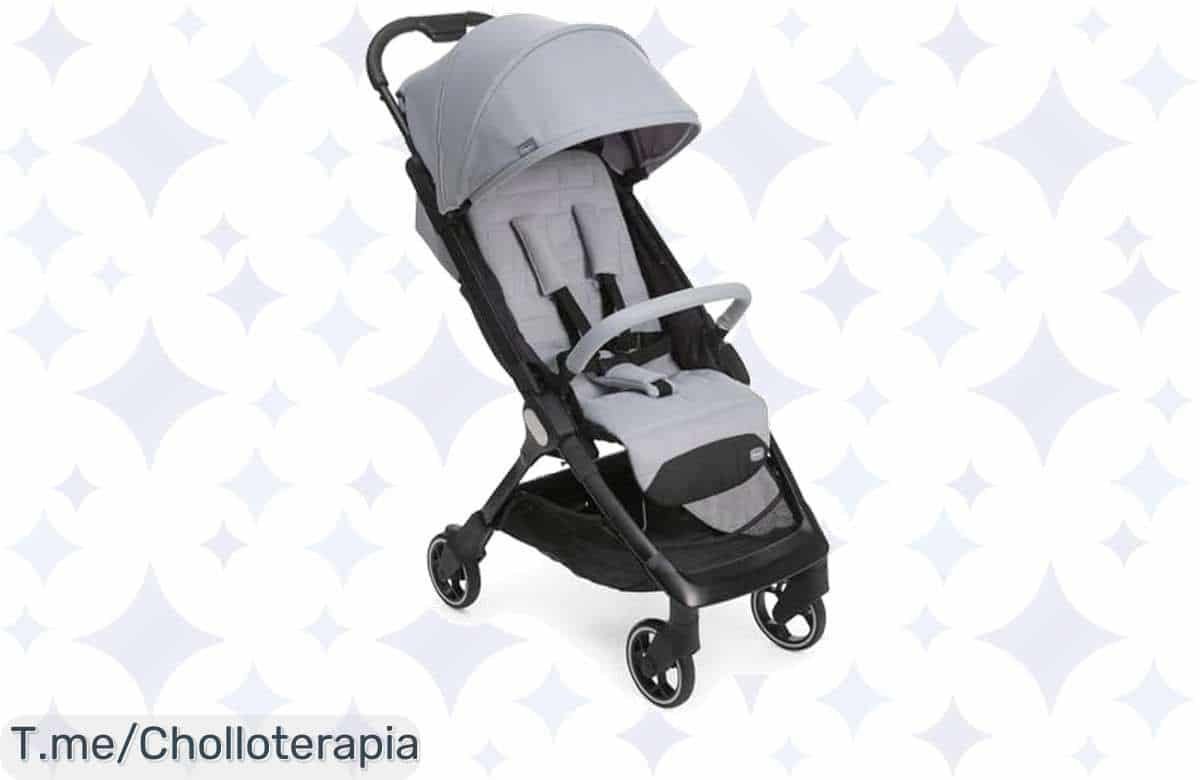 Descubre la silla de paseo Chicco WE, ligereza y comodidad nunca vistas a un precio loco, perfecta para siestas de bebé. ¡Compra ahora antes que se agoten!