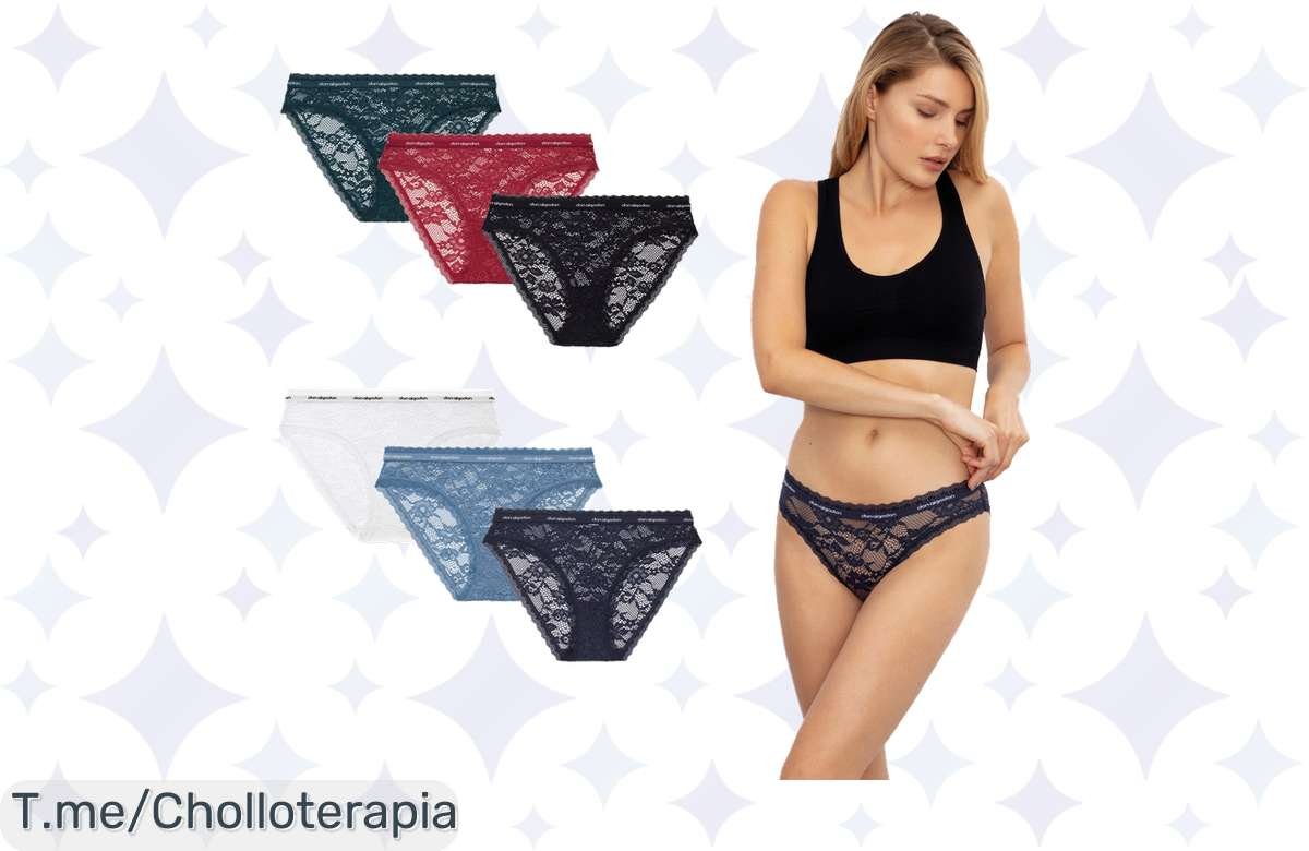 Descubre la suavidad de las braguitas Don Algodon en un pack de 6, un super chollo con transpirabilidad y resistencia que no puedes dejar escapar. ¡Actúa ya!
