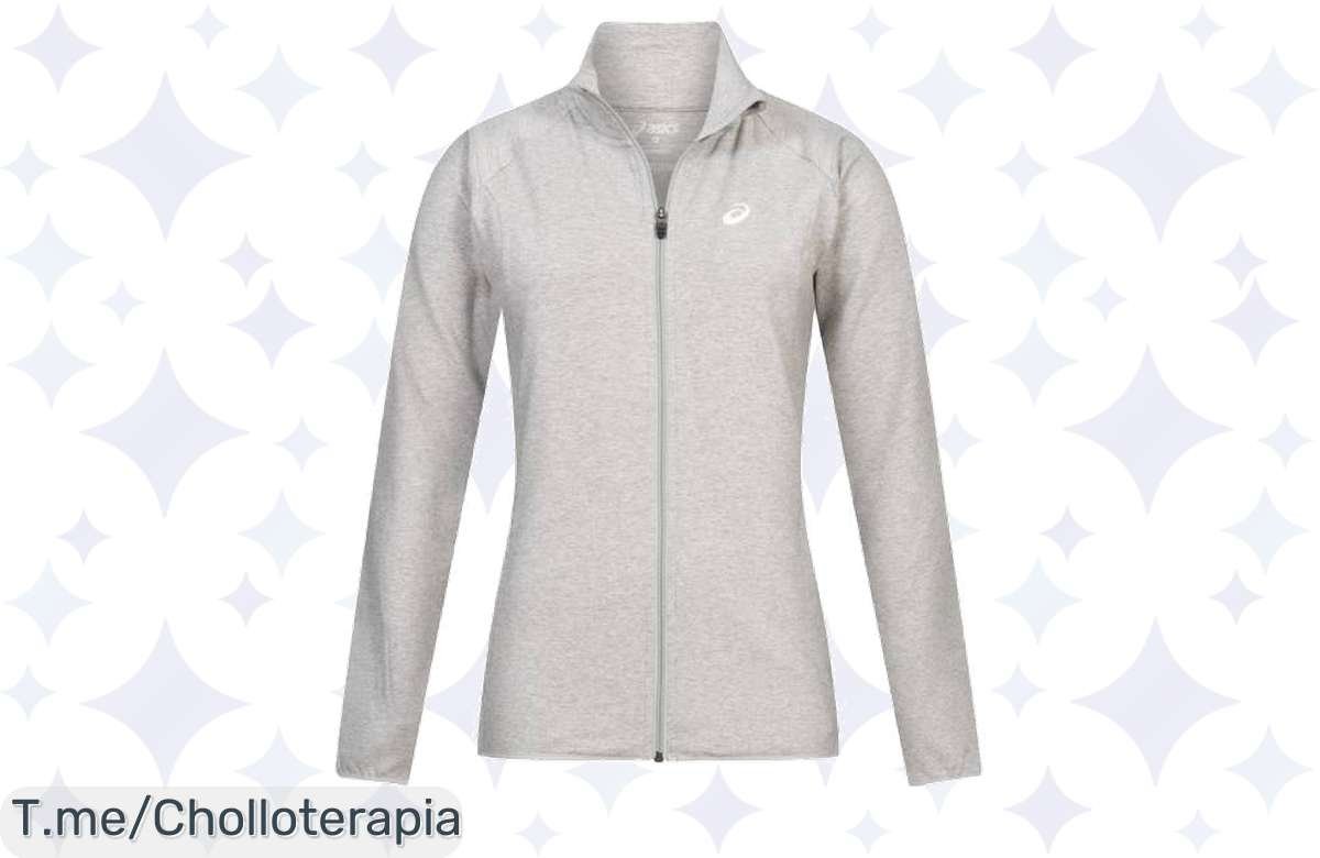 Descubre la sudadera ASICS Track Top para mujer: estilo único y comodidad total, ¡no dejes pasar este super chollo, compra ahora antes de que se agote esta oferta increíble!