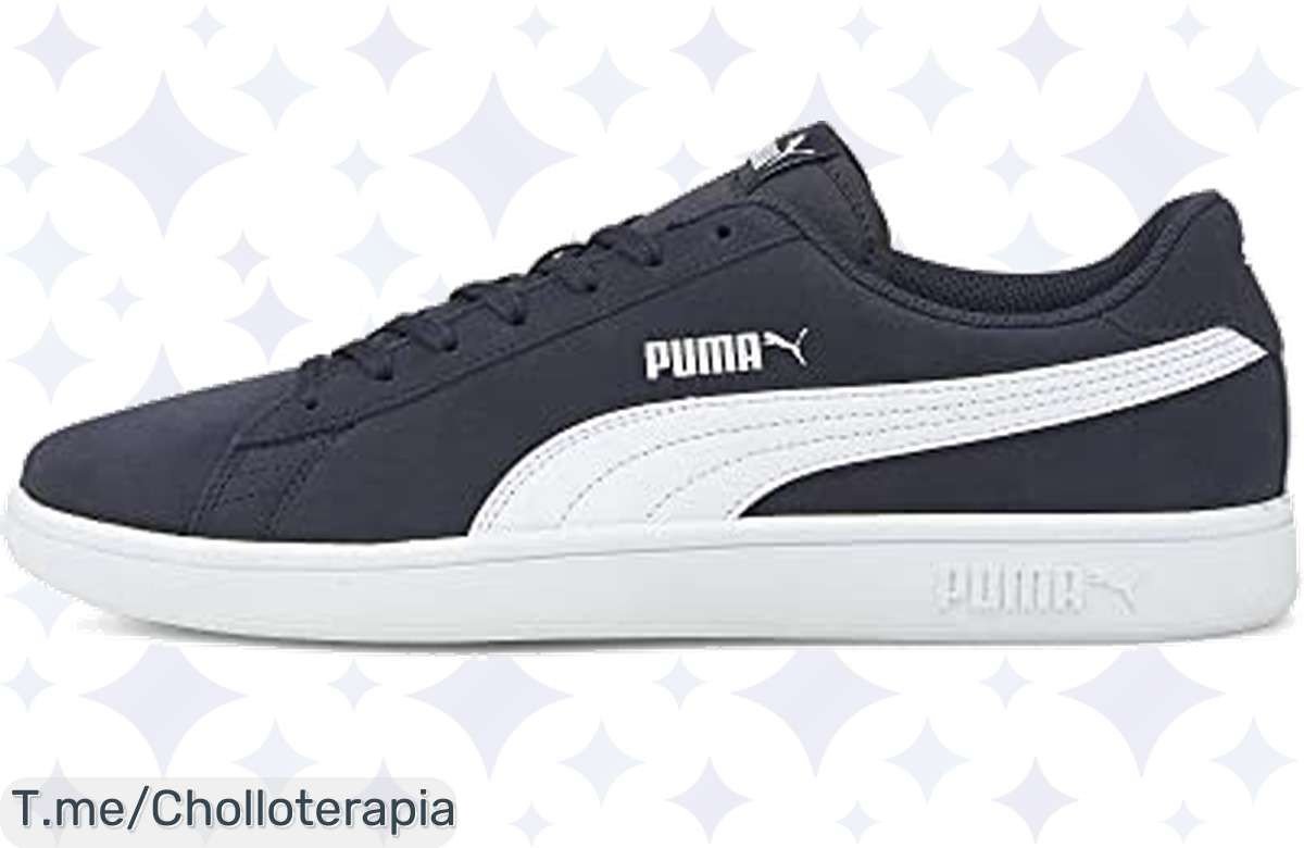 Descubre las PUMA Smash V2 a un precio loco, con diseño moderno y comodidad sin igual. ¡No te quedes sin las tuyas, la oferta es limitada y vuela rápido!