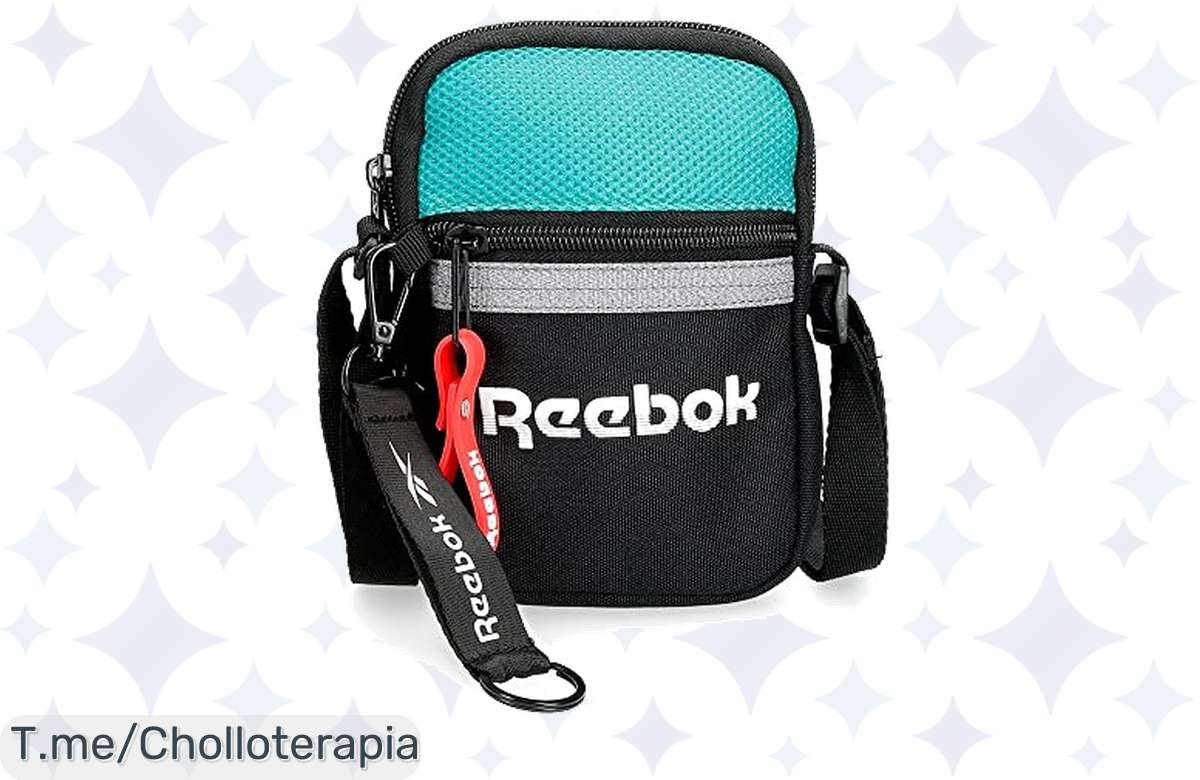 Descuentazo Reebok: Bolsa Mensajero Niños, ¡Perfecta y Barata!