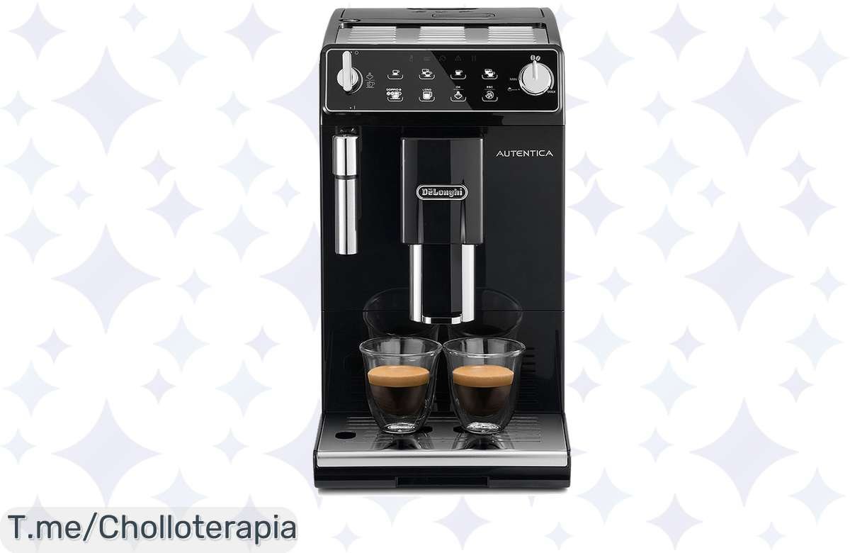 Despierta Cada Mañana Con La De’Longhi Autentica A Un Precio Loco, Con Presión De 15 Bares Y Café Perfecto, ¡Aprovecha Este Ofertón Limitado Y Compra Ya!
