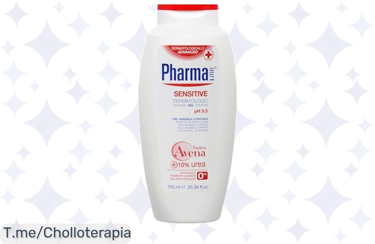 Despierta tu piel con el super chollo: Gel de baño Sensitive de PHARMALINE, suavidad y limpieza sin irritaciones. ¡Apresúrate, las existencias vuelan!