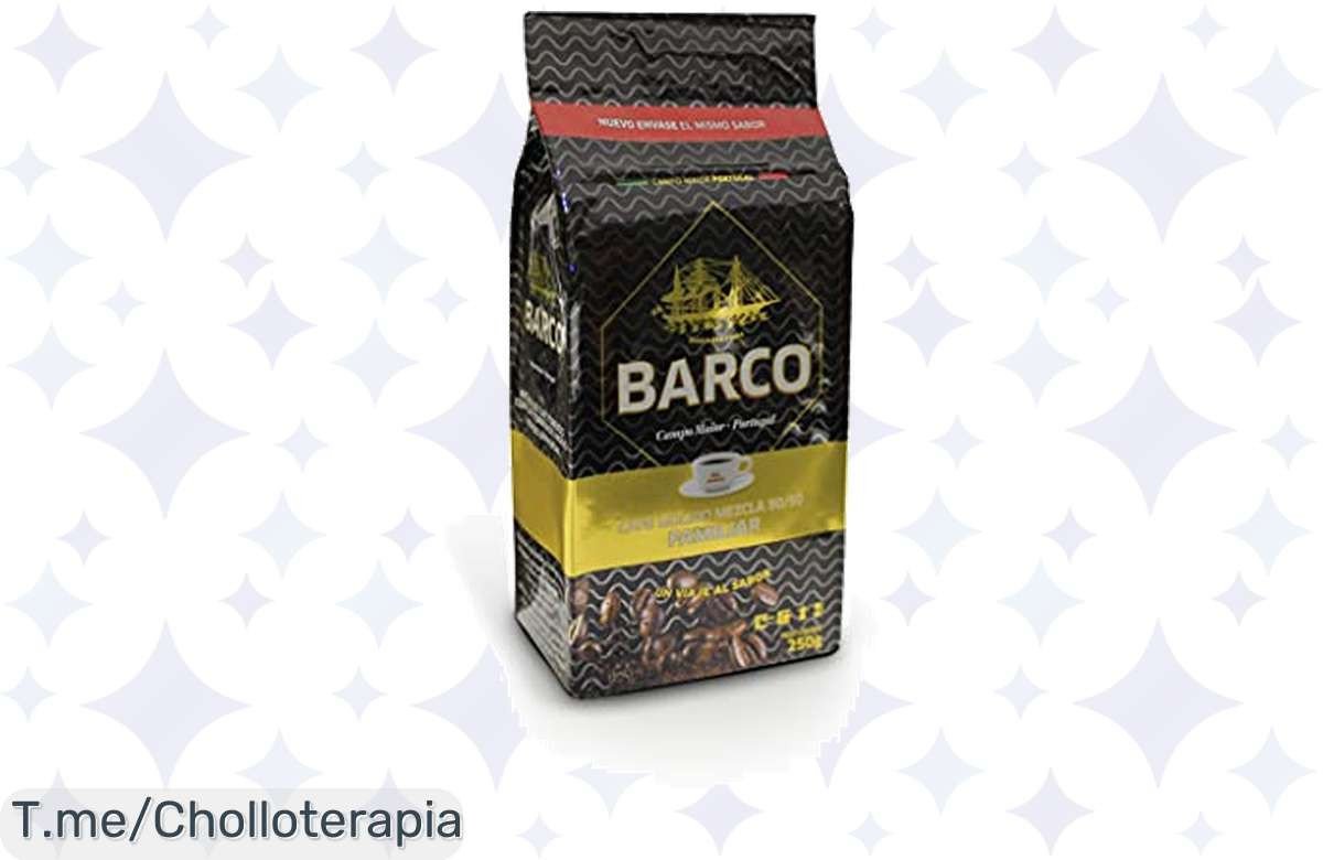 Despierta tus sentidos con el café Barco Familiar, sabor intenso y aroma único. Aprovecha este super chollo antes de que se agote, compra ahora y siente la diferencia.