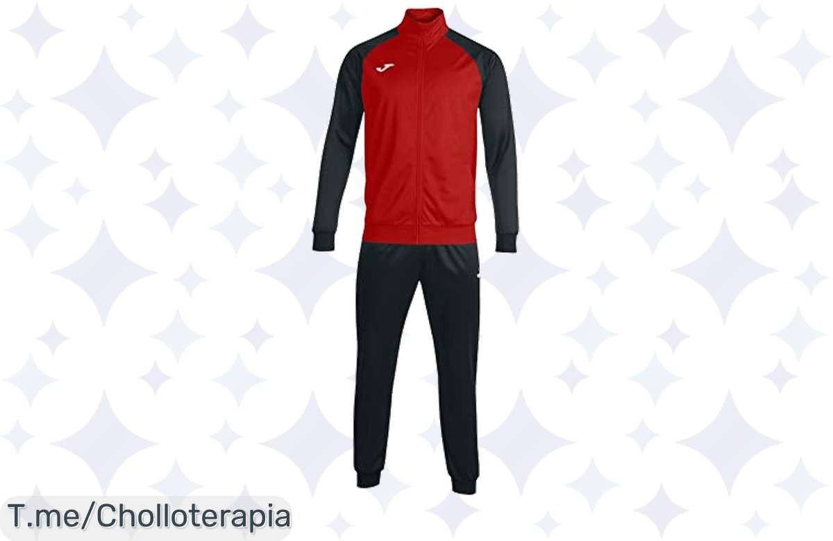 Destaca con el chándal Joma que redefine estilo y comodidad mientras te mueves libremente. Aprovecha este ofertón exclusivo antes de que desaparezca, ¡date prisa!