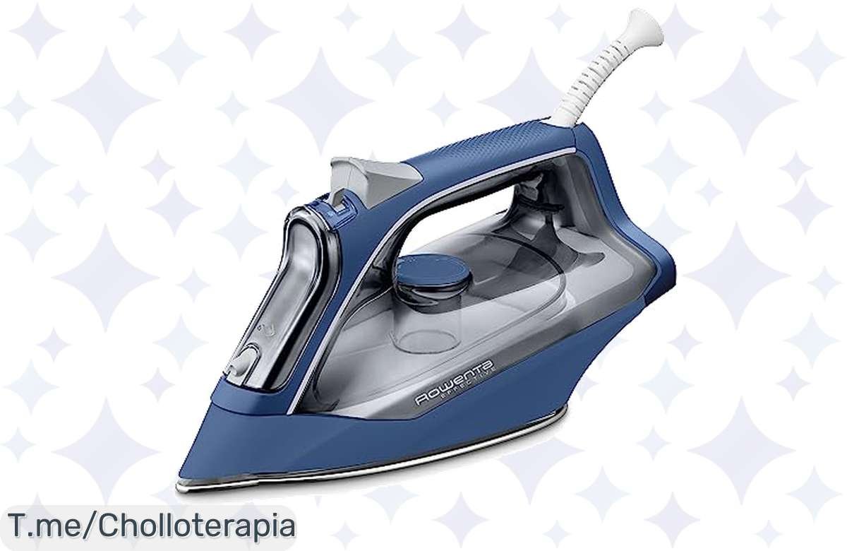 Dile adiós a las arrugas con la Rowenta DX1636: potencia y vapor automático a un precio insuperable!