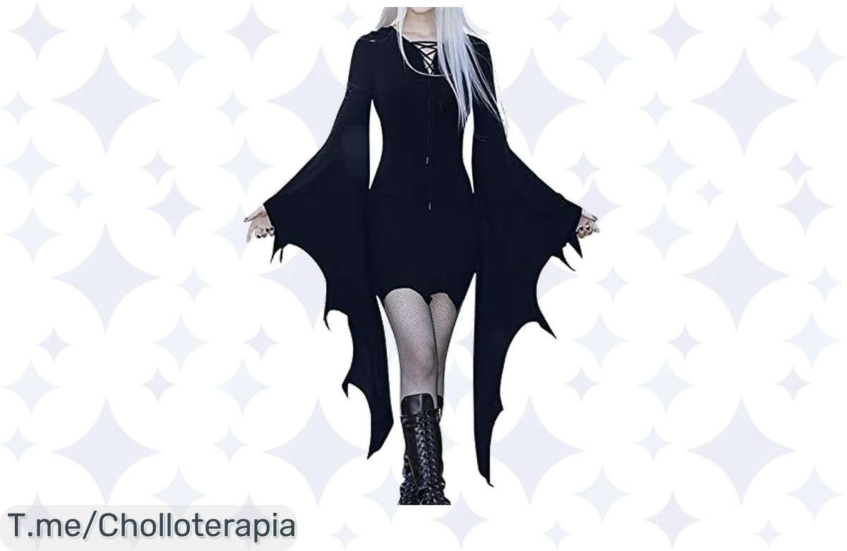 Disfraz Vampiresa: Ofertón brutal para lucir sexy y elegante en Halloween. Usa el código de descuento y no dejes pasar este chollo, ¡la oferta es limitada!