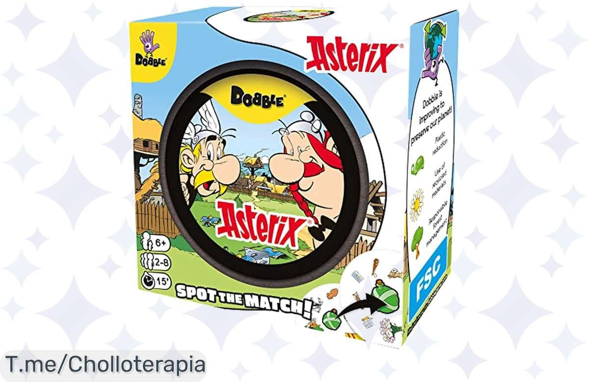 El juego de cartas de Astérix y Obélix que va a revolucionar tus noches con amigos