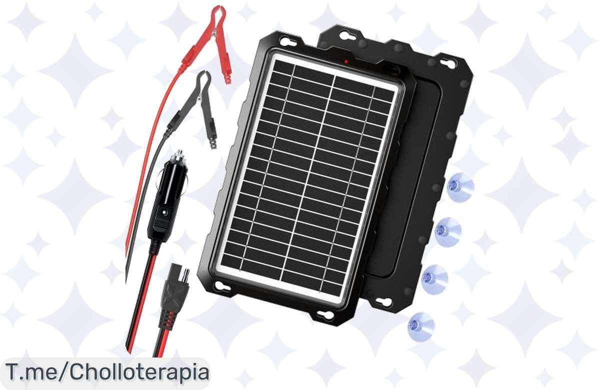 Energía solar sin límites con POWOXI 12V 10W – ¡Aprovecha esta ganga ahora!