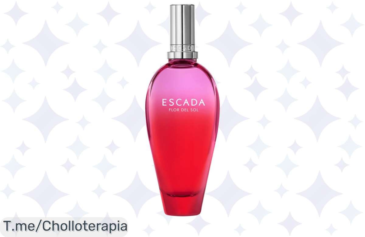Escada Flor del Sol: ¡Consigue 100ml a precio de risa!