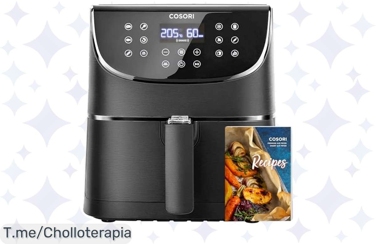 Freidora COSORI 5.5L: cocina rica y sana con esta súper oferta