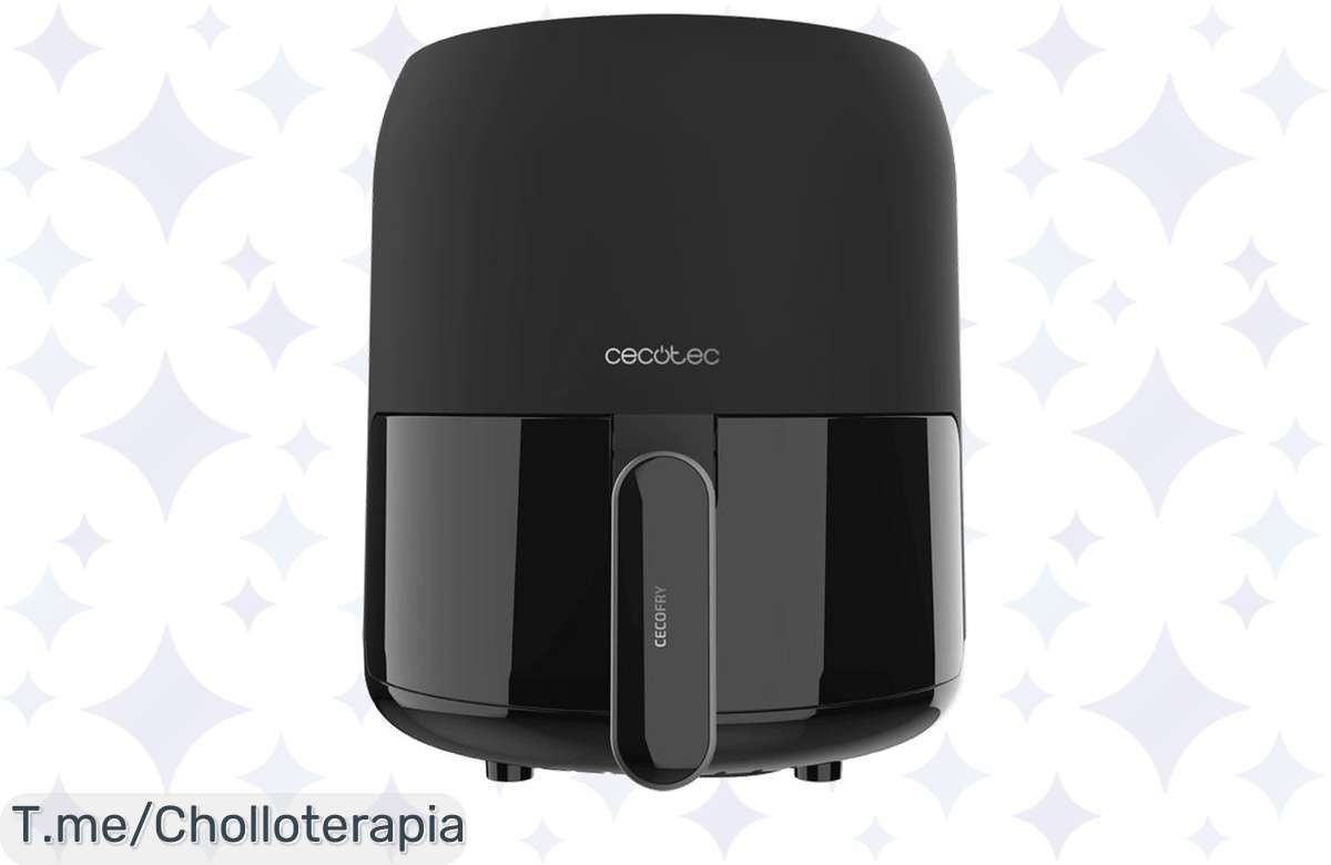Freidora de aire Cecotec en oferta: ¡1000W y 3L a un precio de locura!